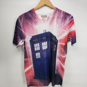 Vintage Purple Junction Doctor Who Size Medium Graphic Unisex T-Shirt 2012
